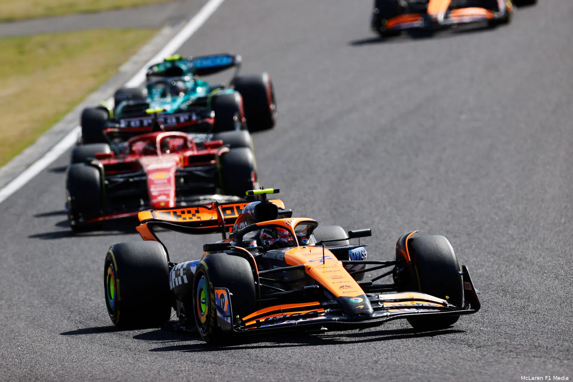lando norris mclaren japan 2024