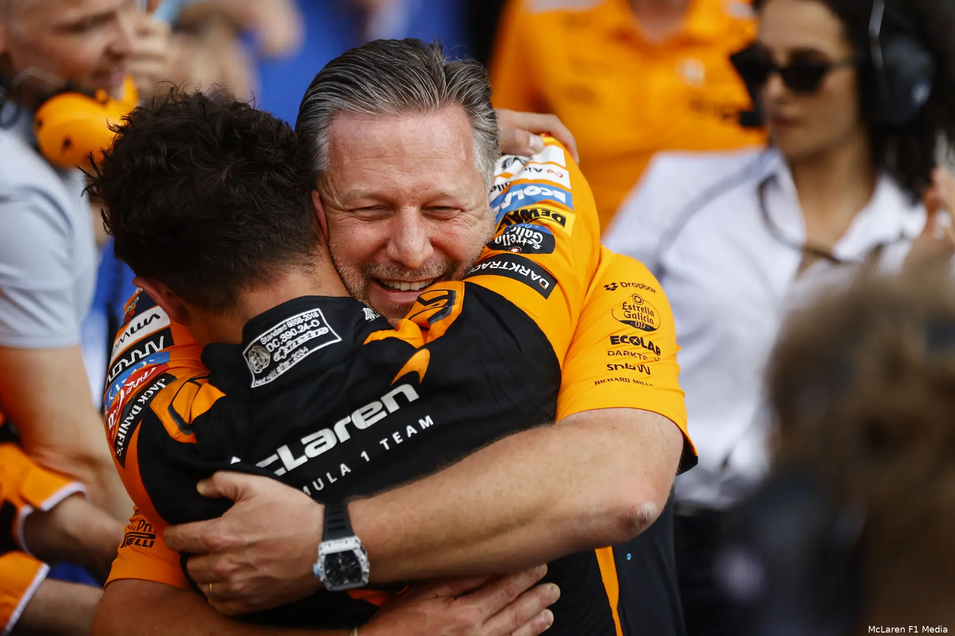 mclaren gp miami 2024 norris brown