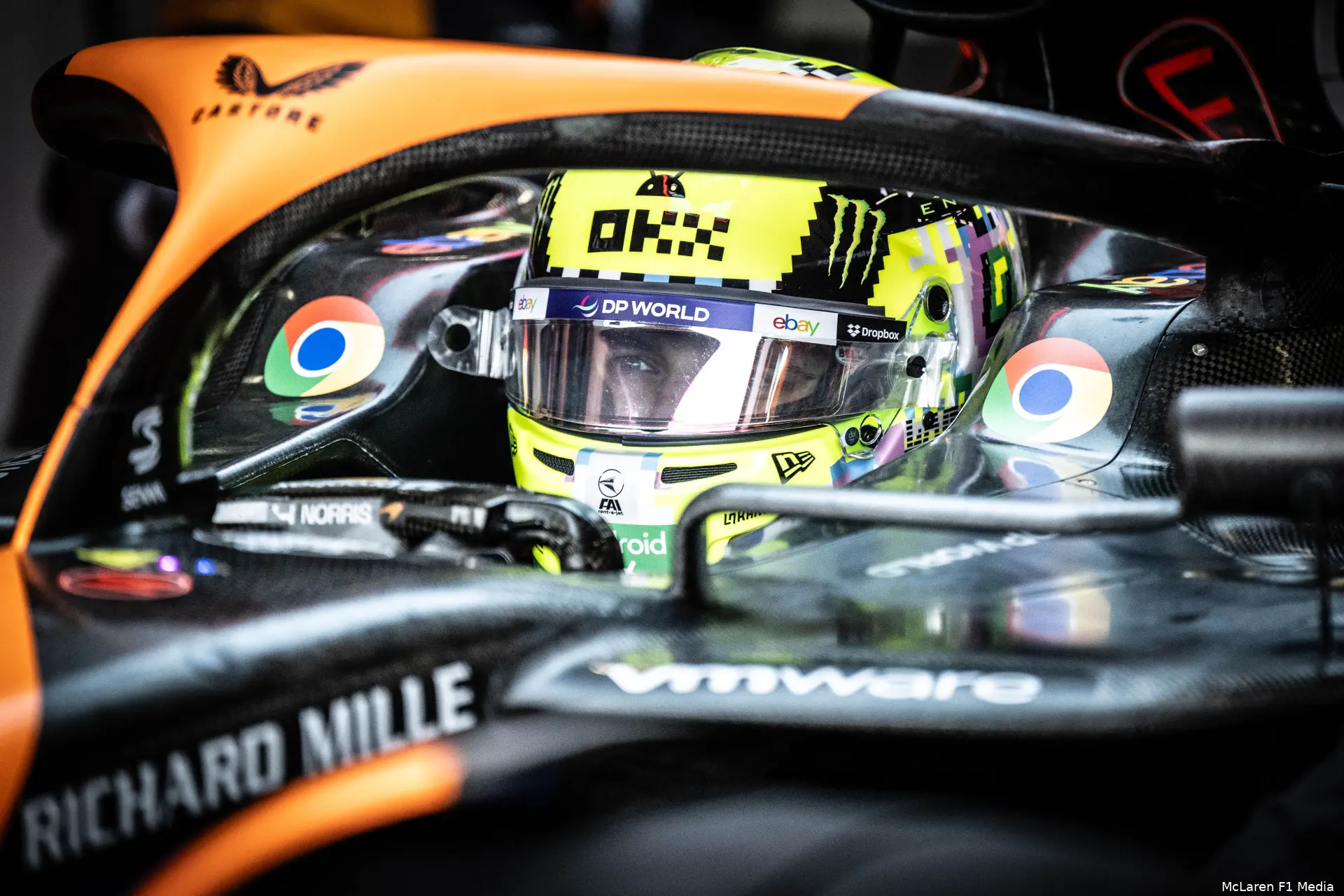 mclaren silverstone groot brittannie 2024 lando norris 13
