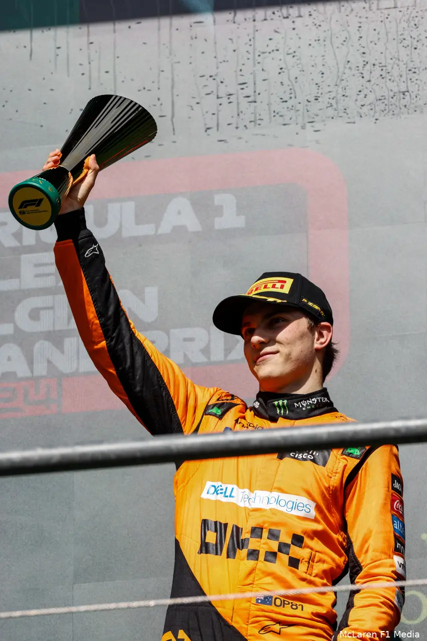 oscar piastri mclaren belgie 2024