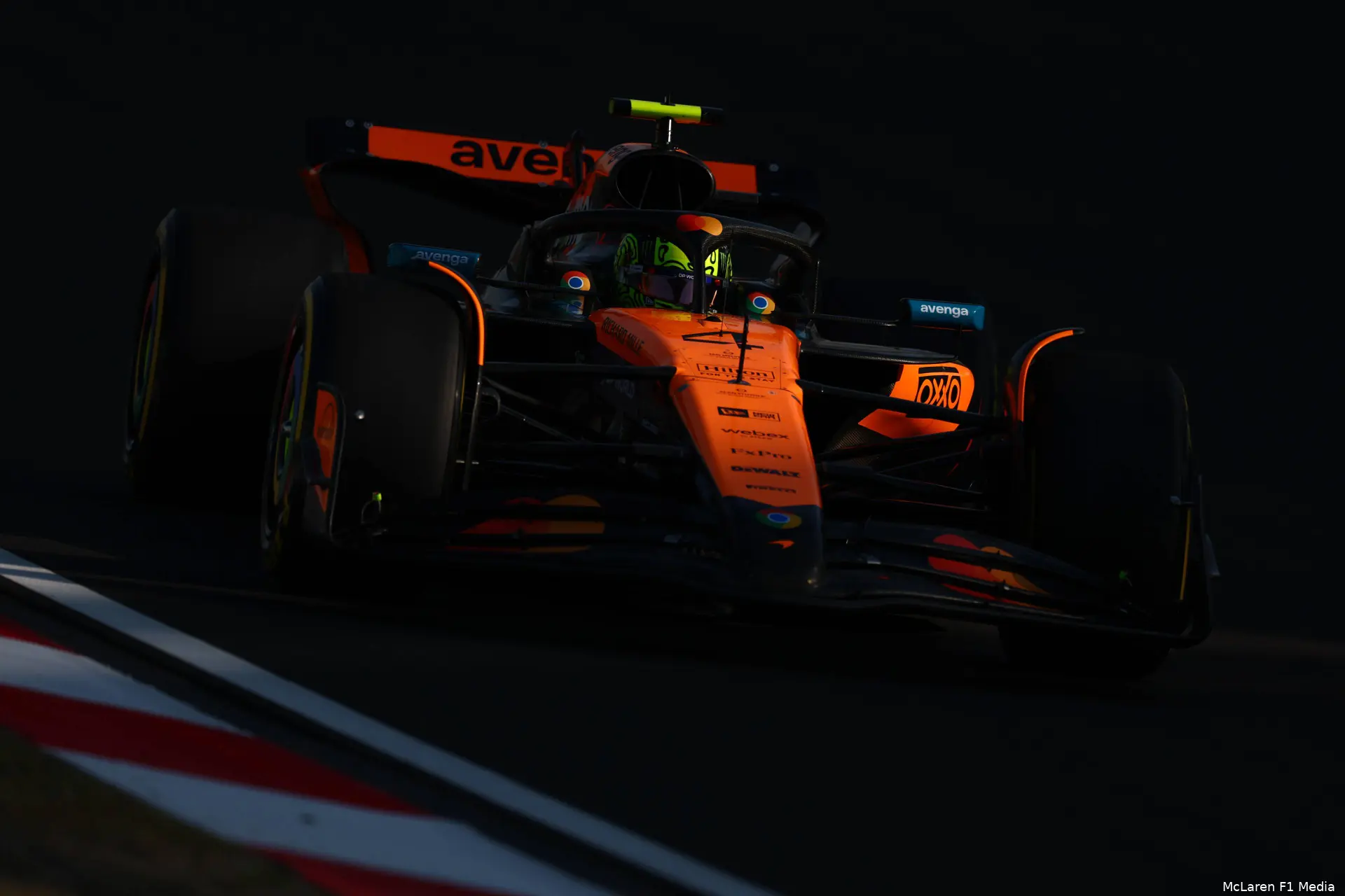 lando norris mclaren china sprintkwalificatie