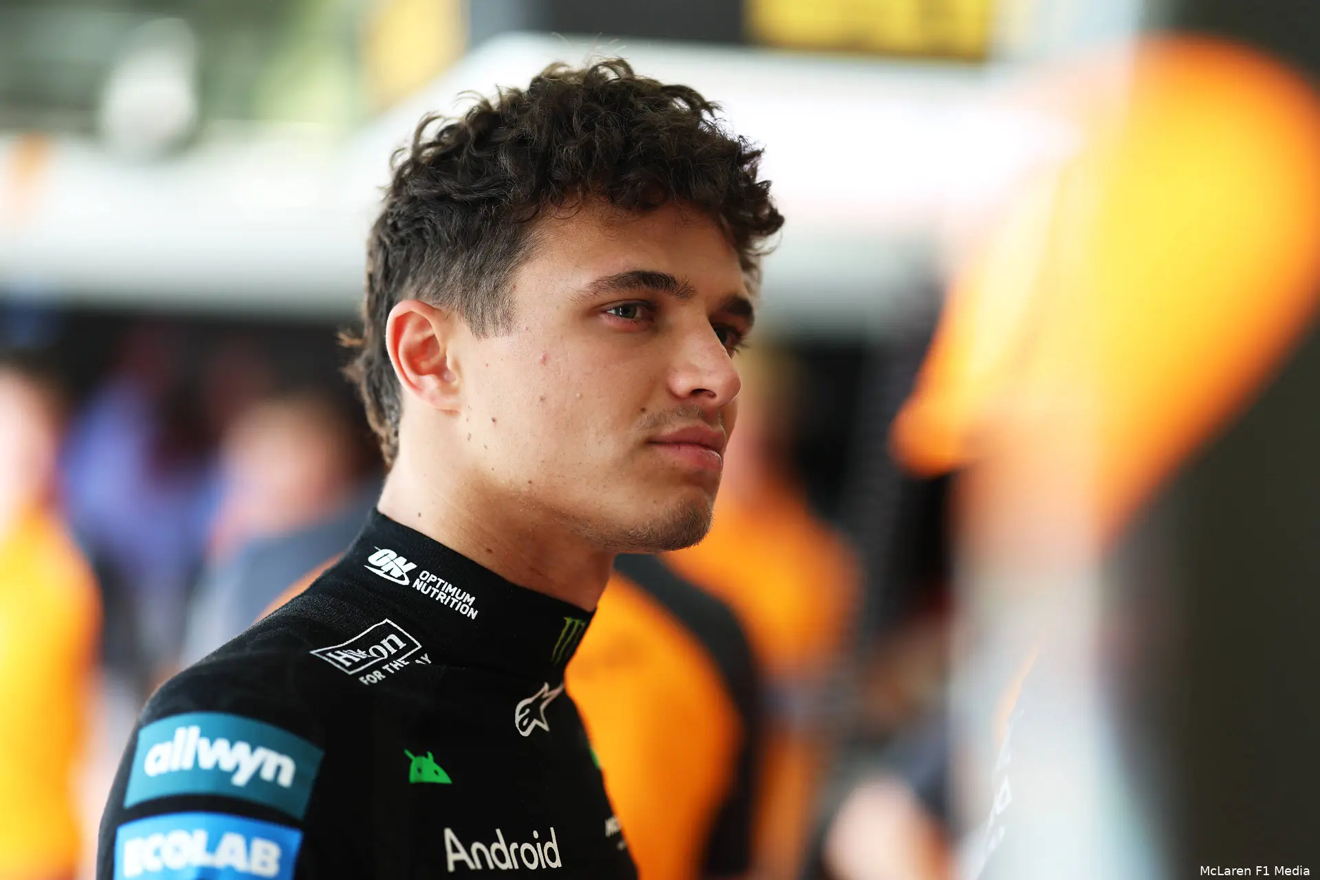 lando norris mclaren bahrein kwalificatie zaterdag 2025