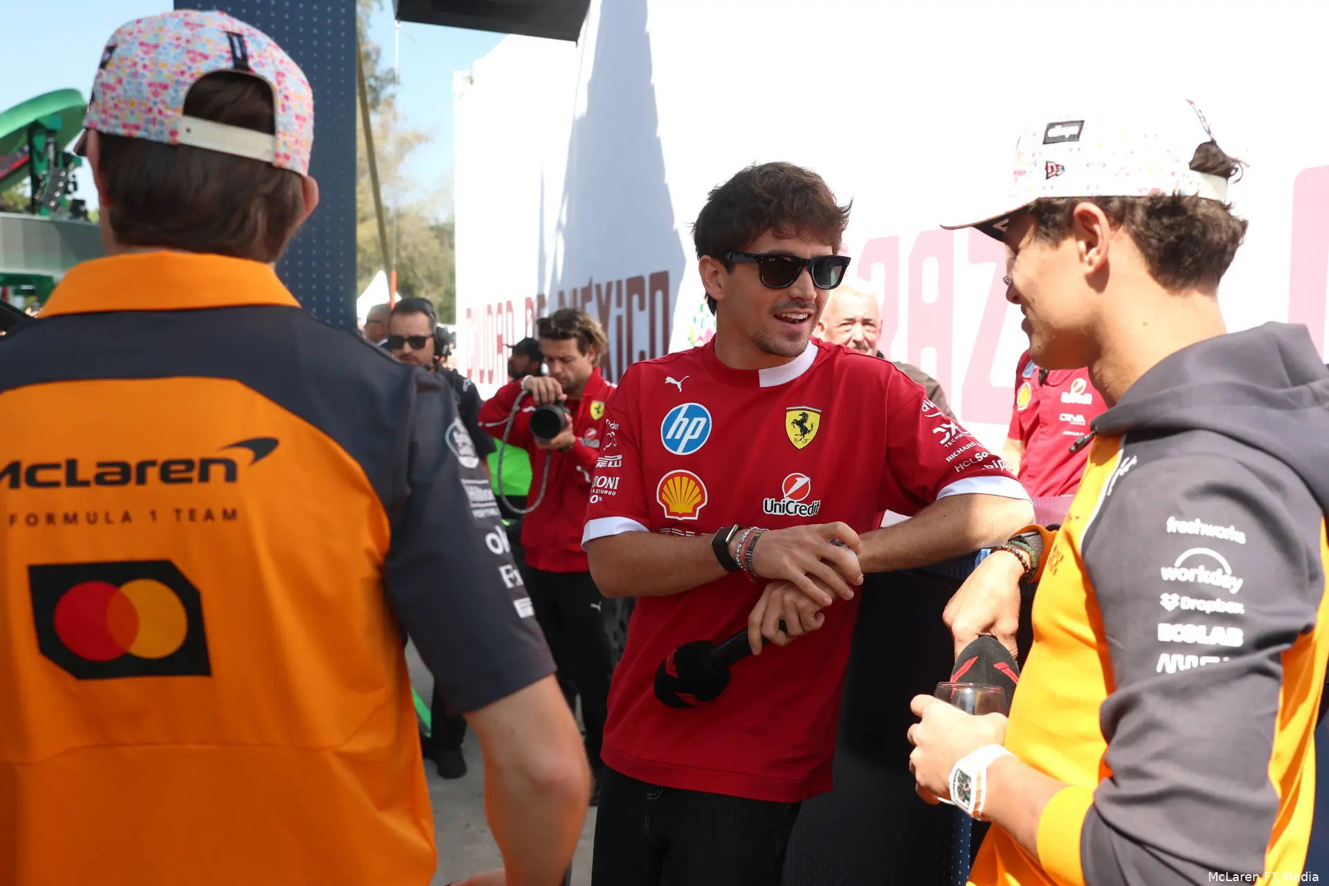 charles-leclerc-ferrari-lando-norris-oscar-piastri-mclaren-mexico-vrijdag