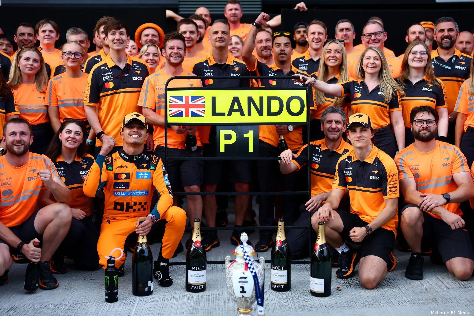 lando-norris-oscar-piastri-mclaren-gp-hongarije-2026-zondag-andrea-stella-2