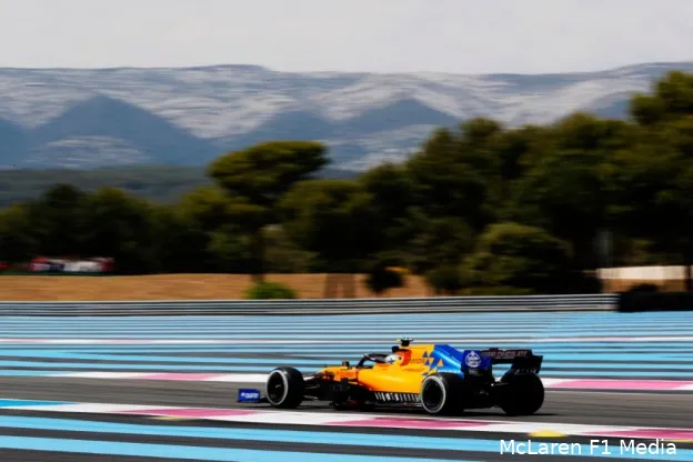 Lando Norris gp frankrijk 2019 vrijdag