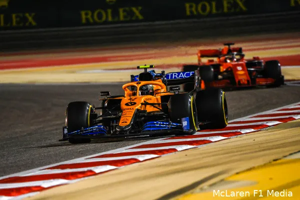 Lando Norris McLaren Sakhir