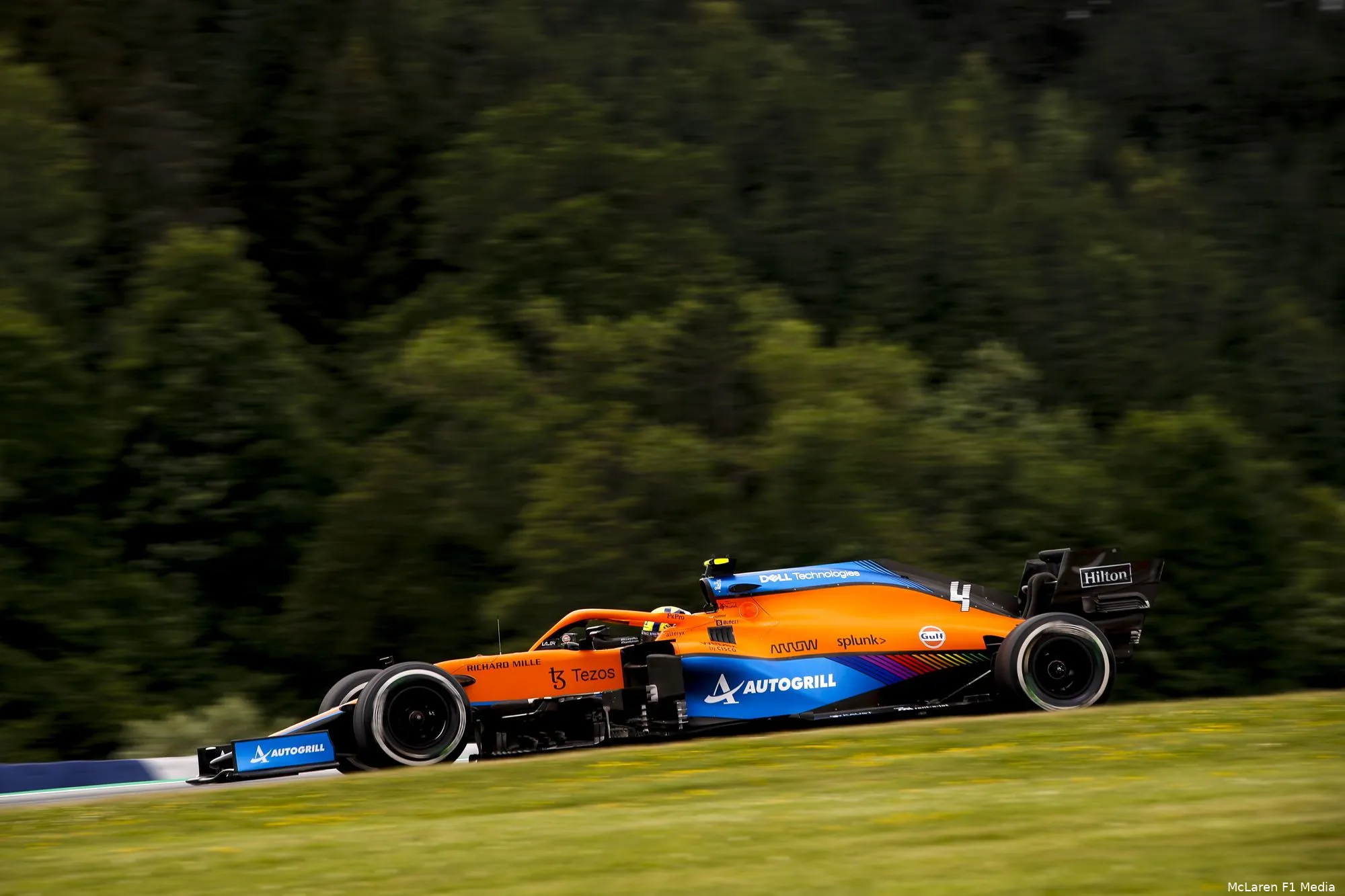 Lando Norris MCL35M McLaren Stiermarken2