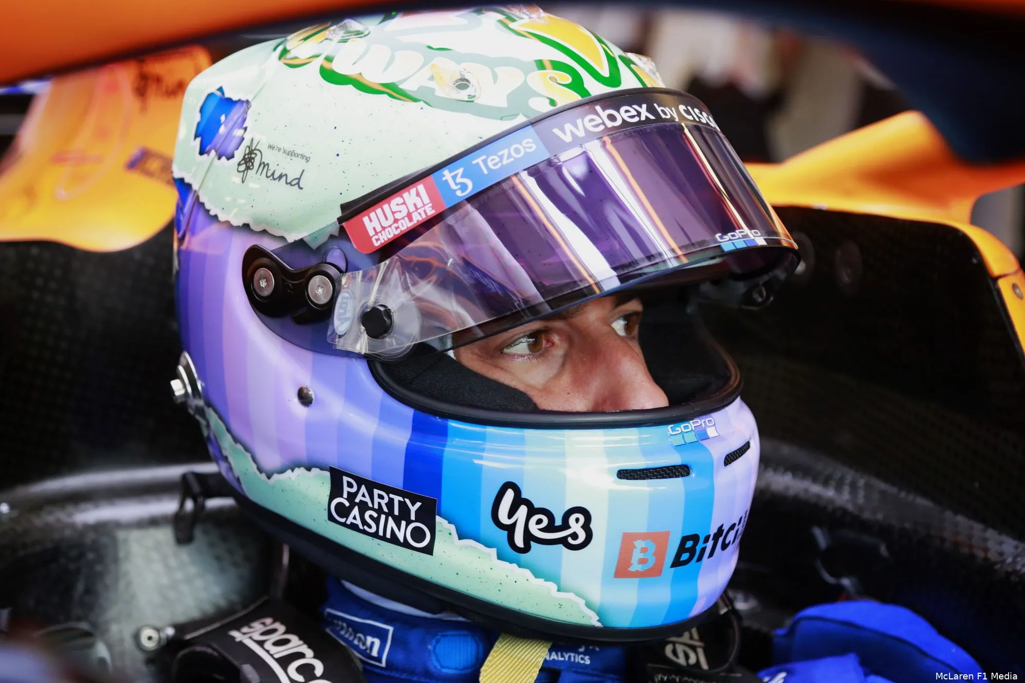 Daniel Ricciardo MCL35M McLaren Silverstone1