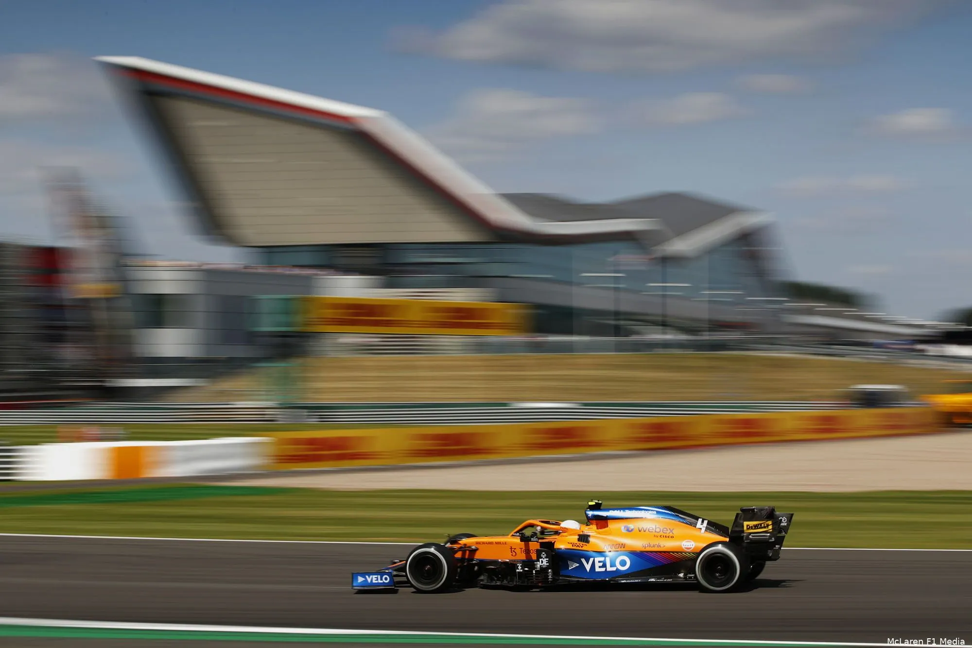 Lando Norris MCL35M McLaren Silverstone2