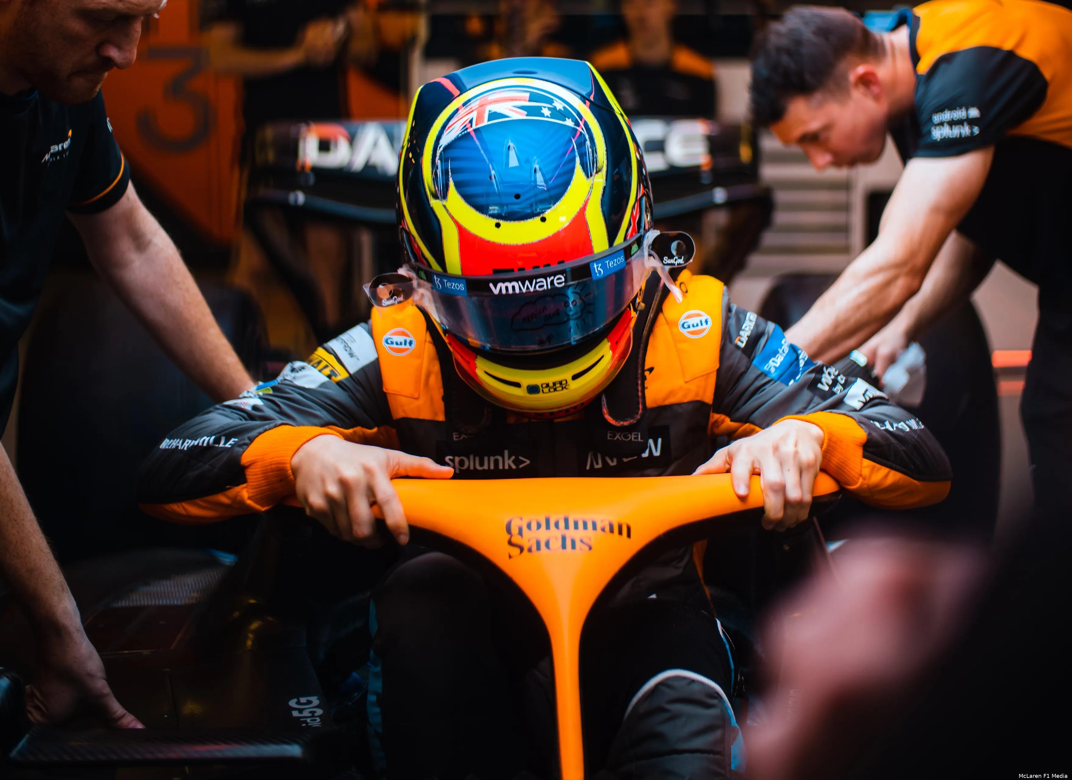 Oscar Piastri MCL36 McLaren F1 GP Abu Dhabi 2022