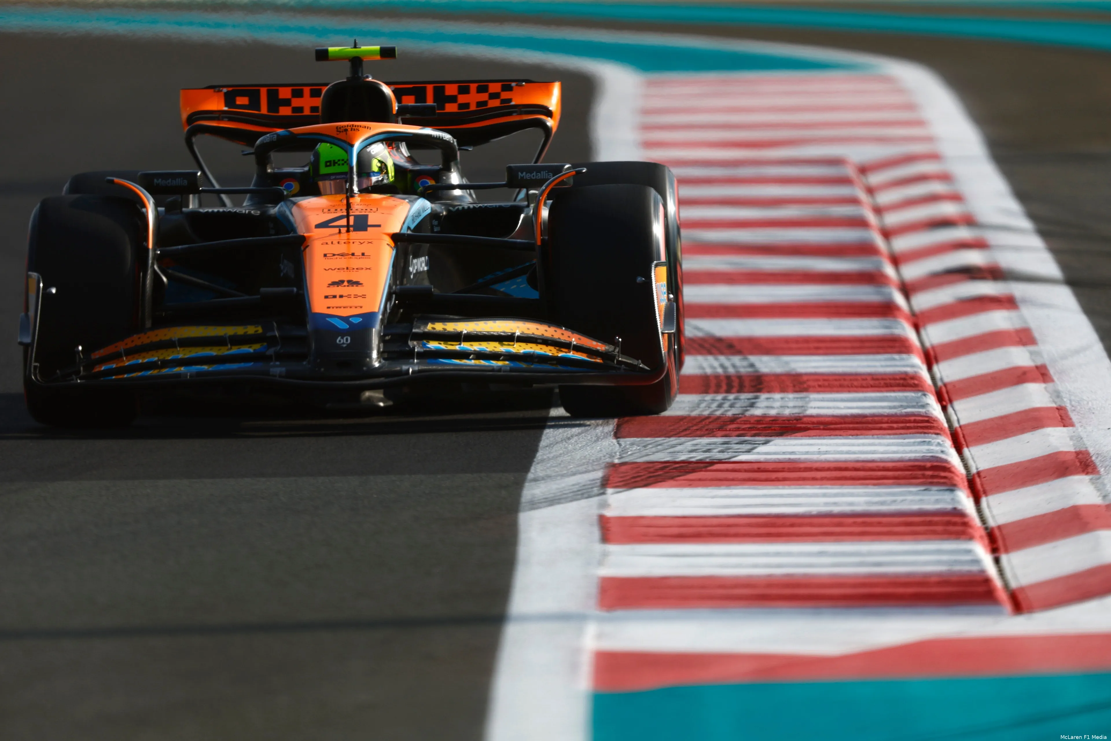 lando norris mclaren abudhabi