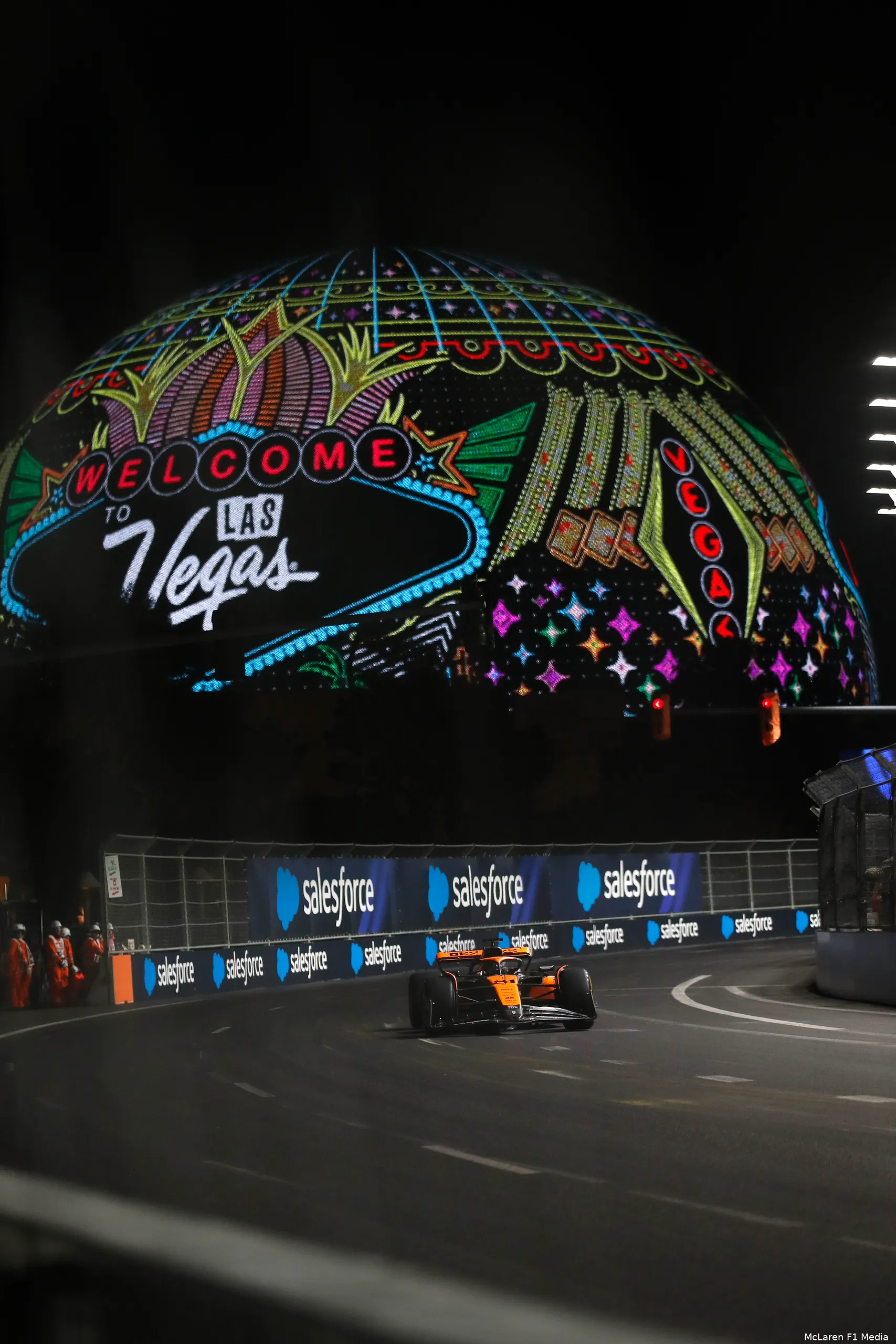 lando norris mclaren lasvegas