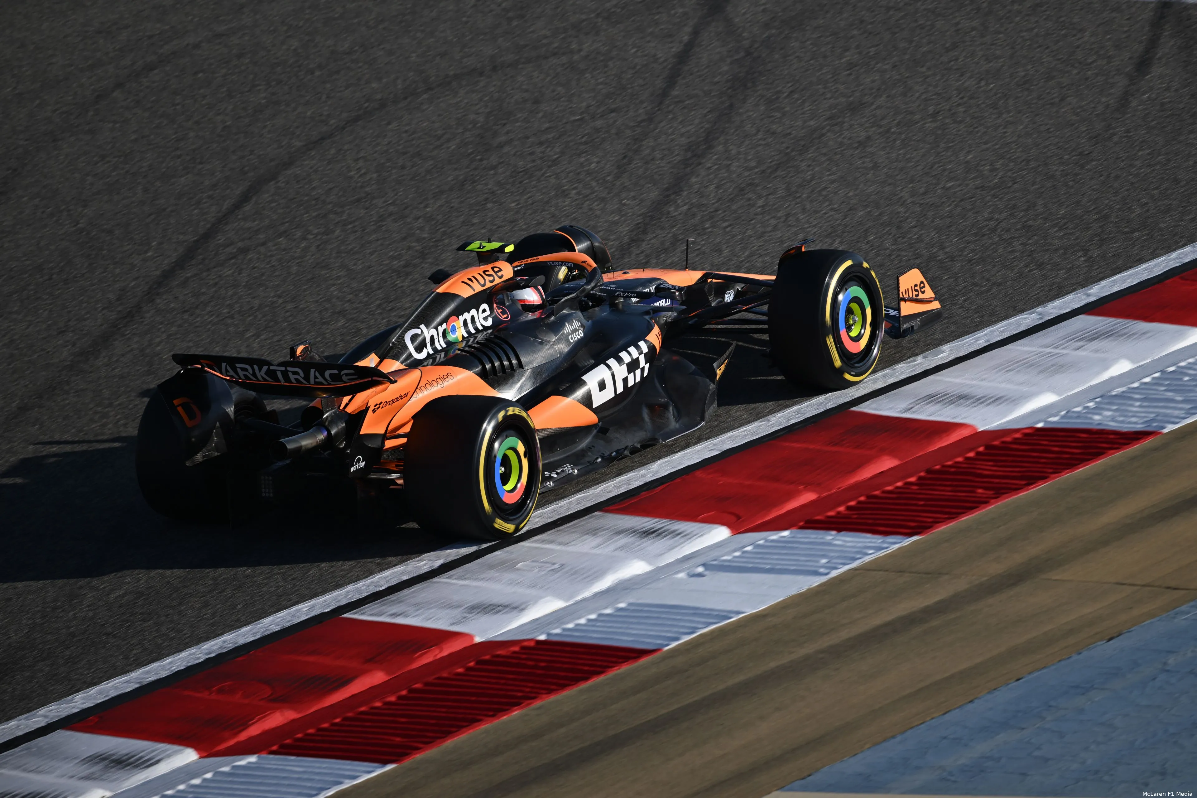 mclaren pre season testing testdagen bahrein