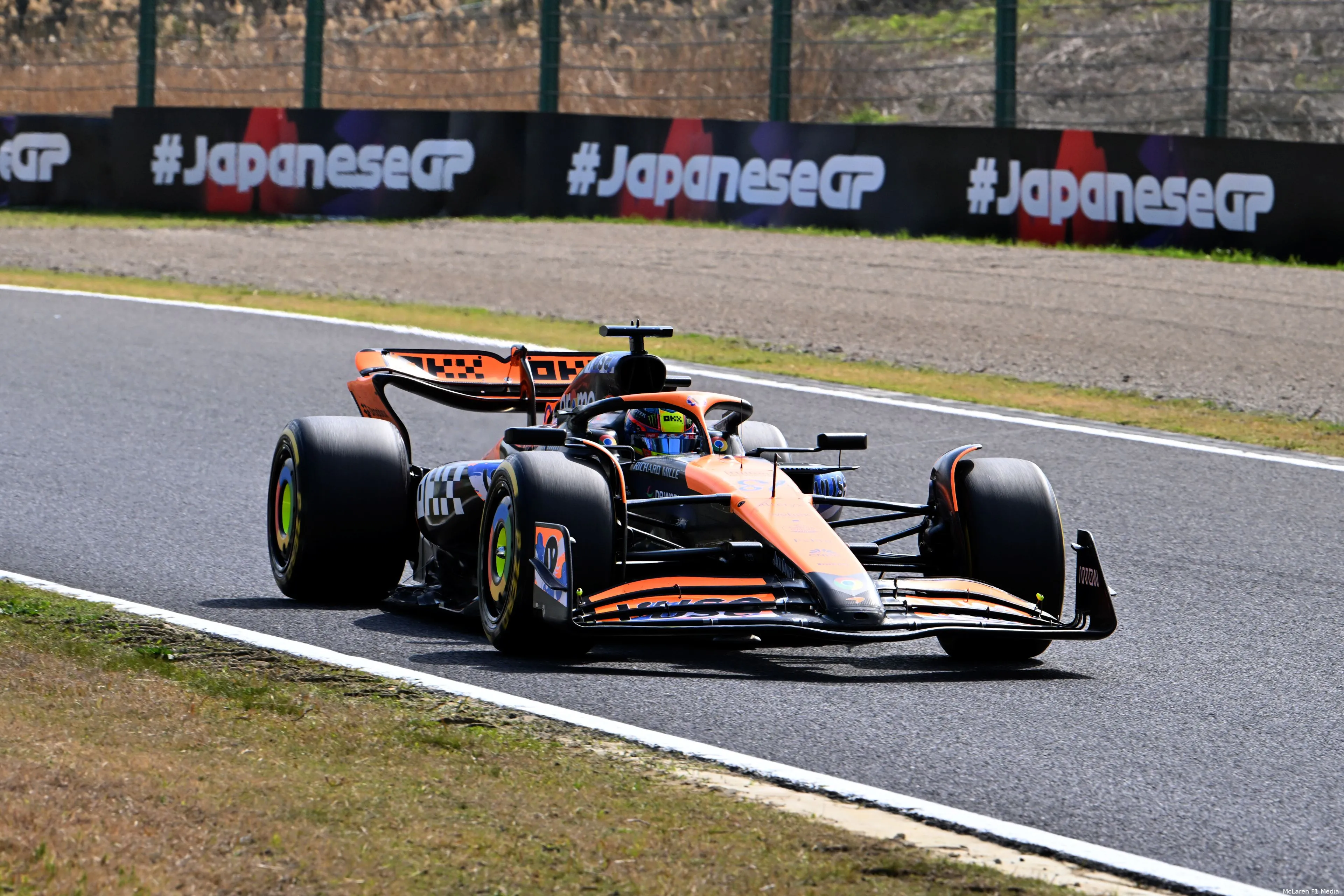 lando norris mclaren japan 2024