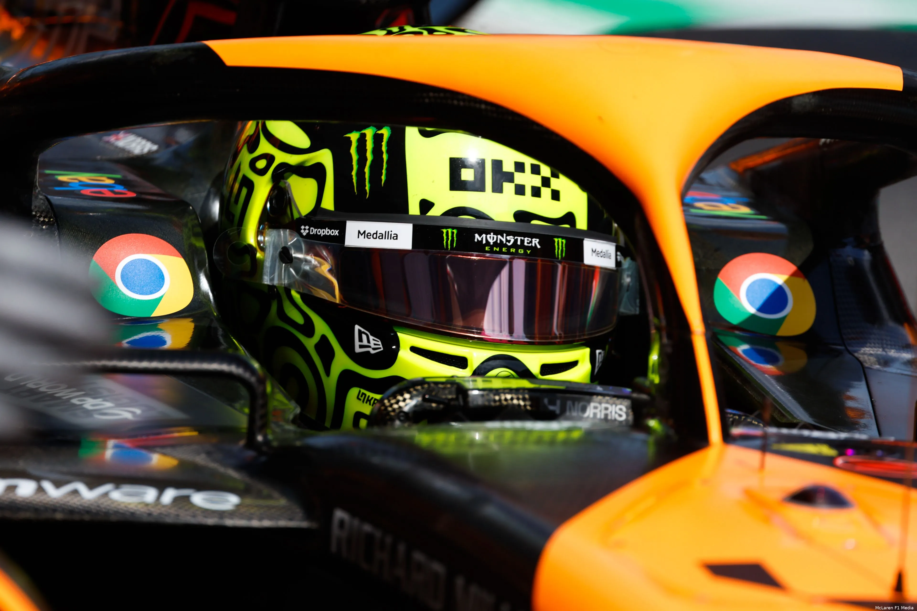 lando norris sprint oostenrijk zaterdag mclaren 2024