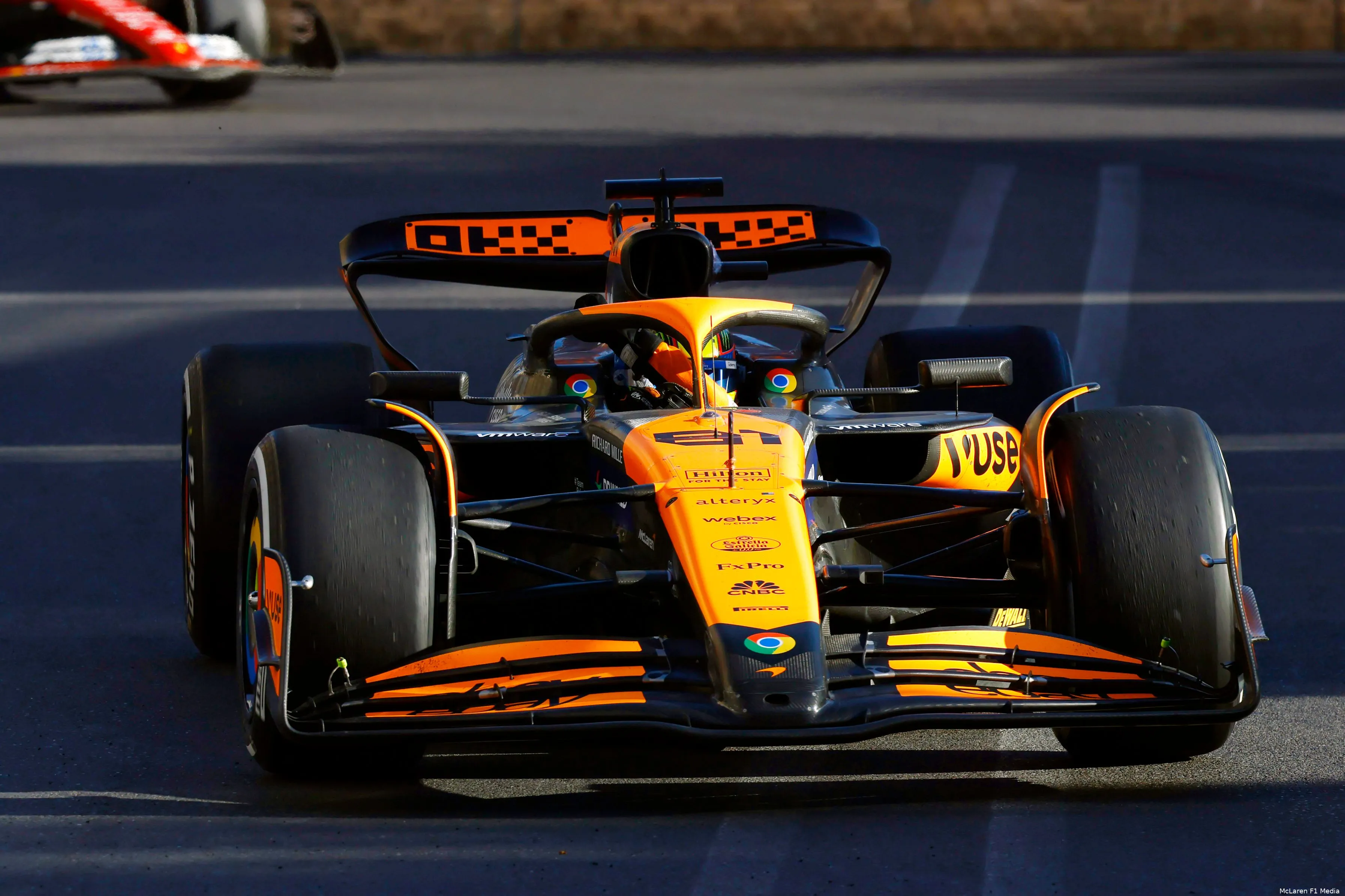 mclaren oscar piastri gp azerbeidzjan zondag 2024 5