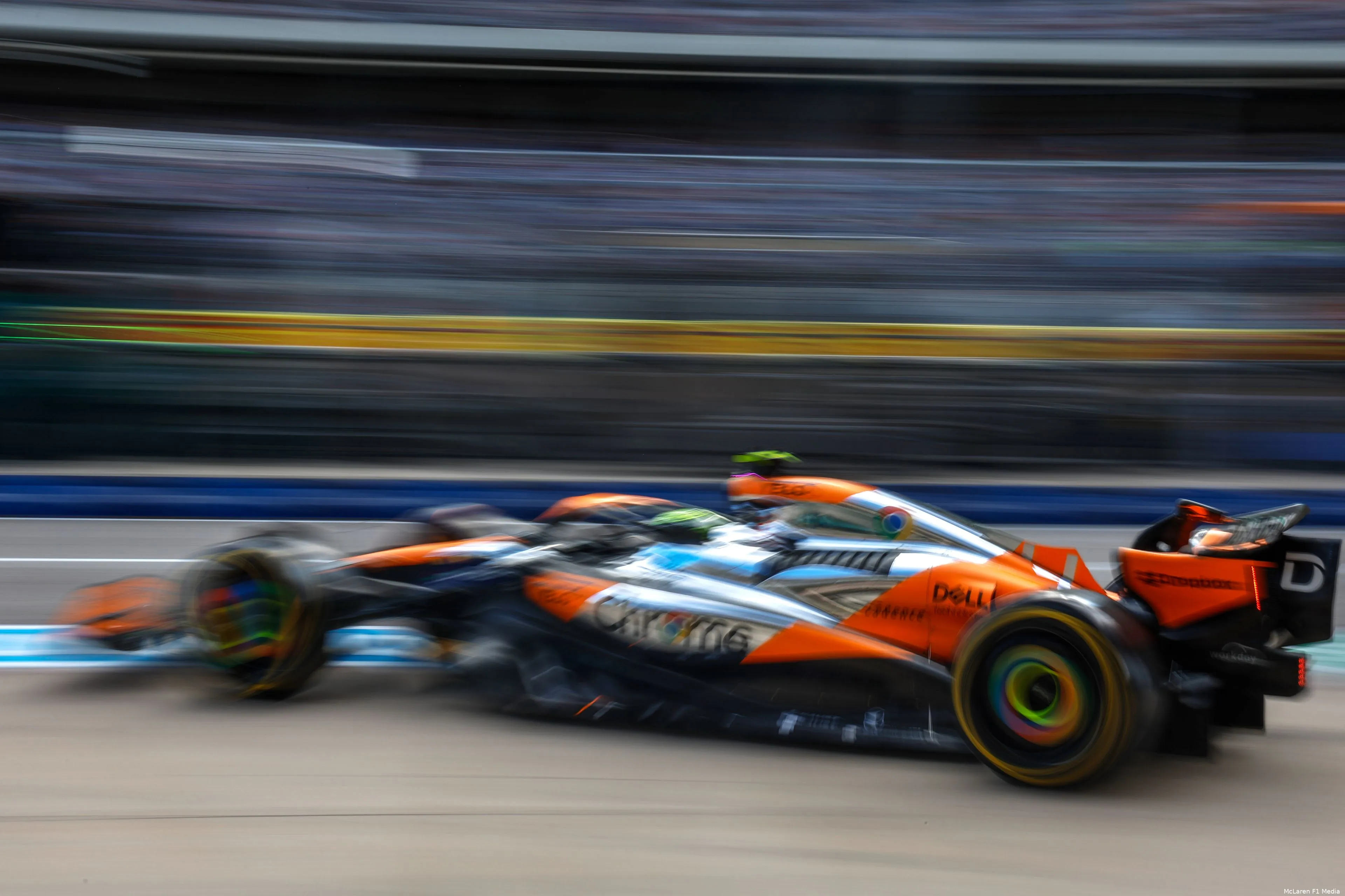 lando norris mclaren vrijdag usa sprintweekend cota mcl38