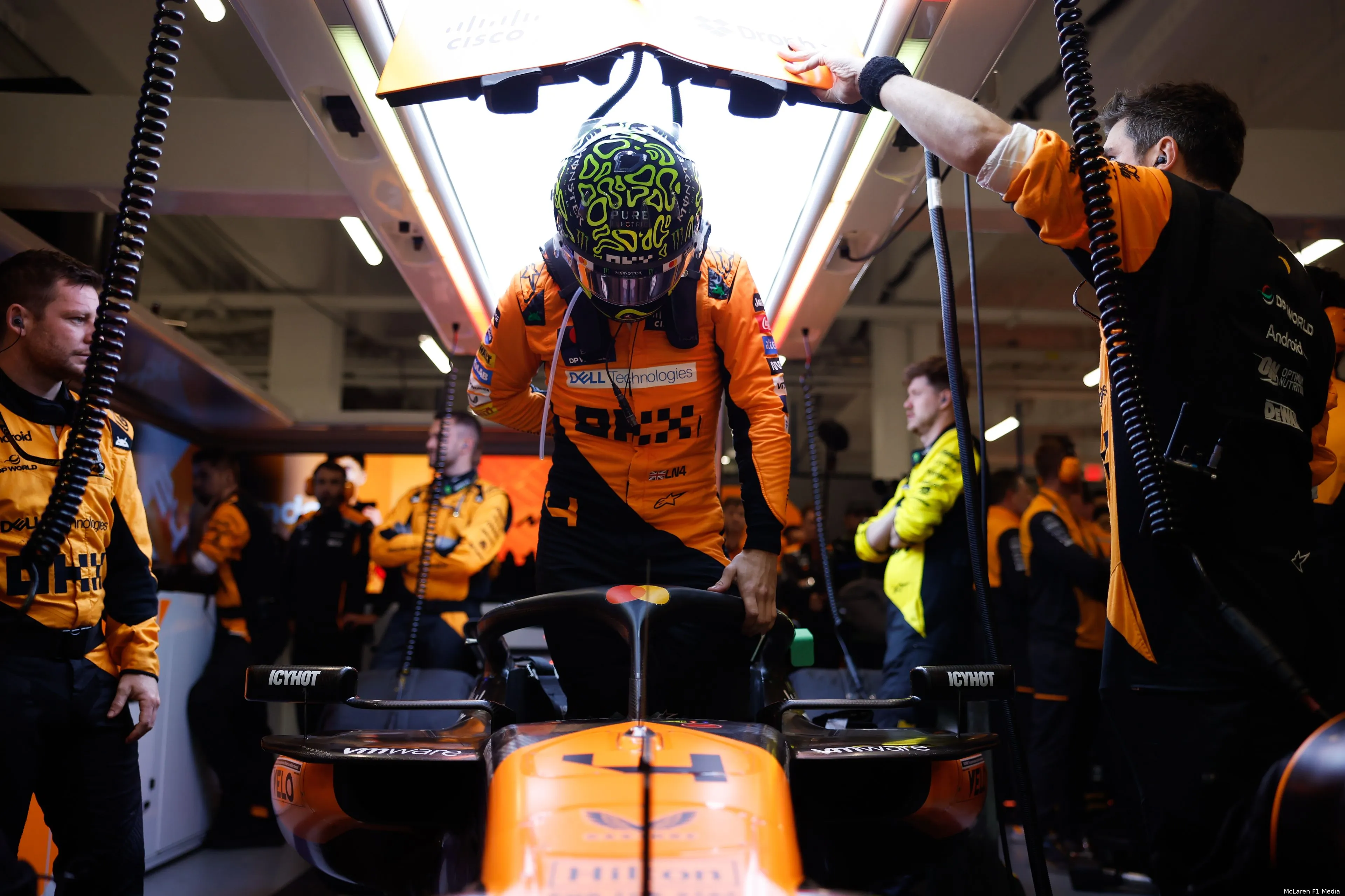 lando norris mclaren gp las vegas zondag 2024 2