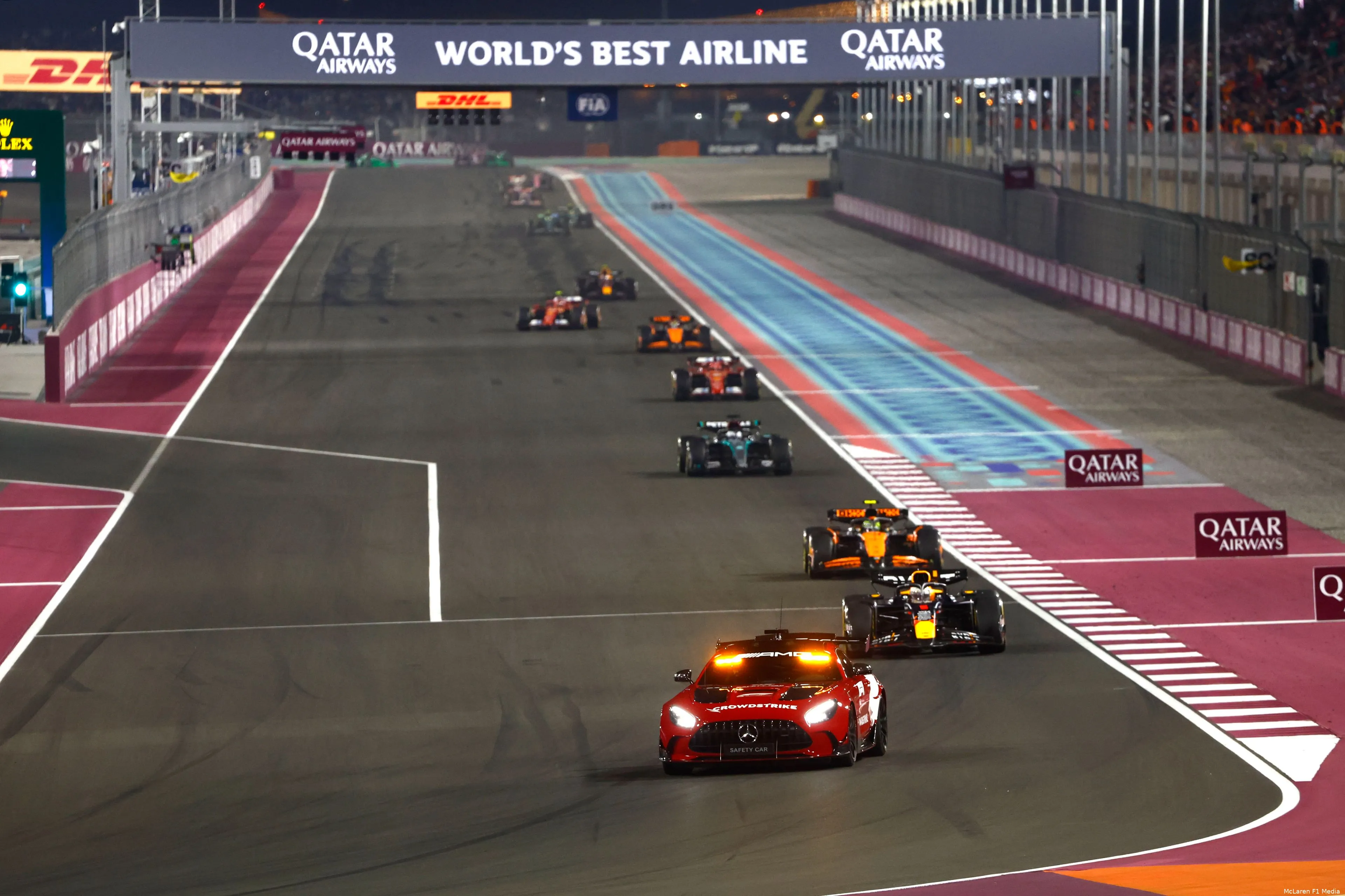 safety car qatar verstappen norris