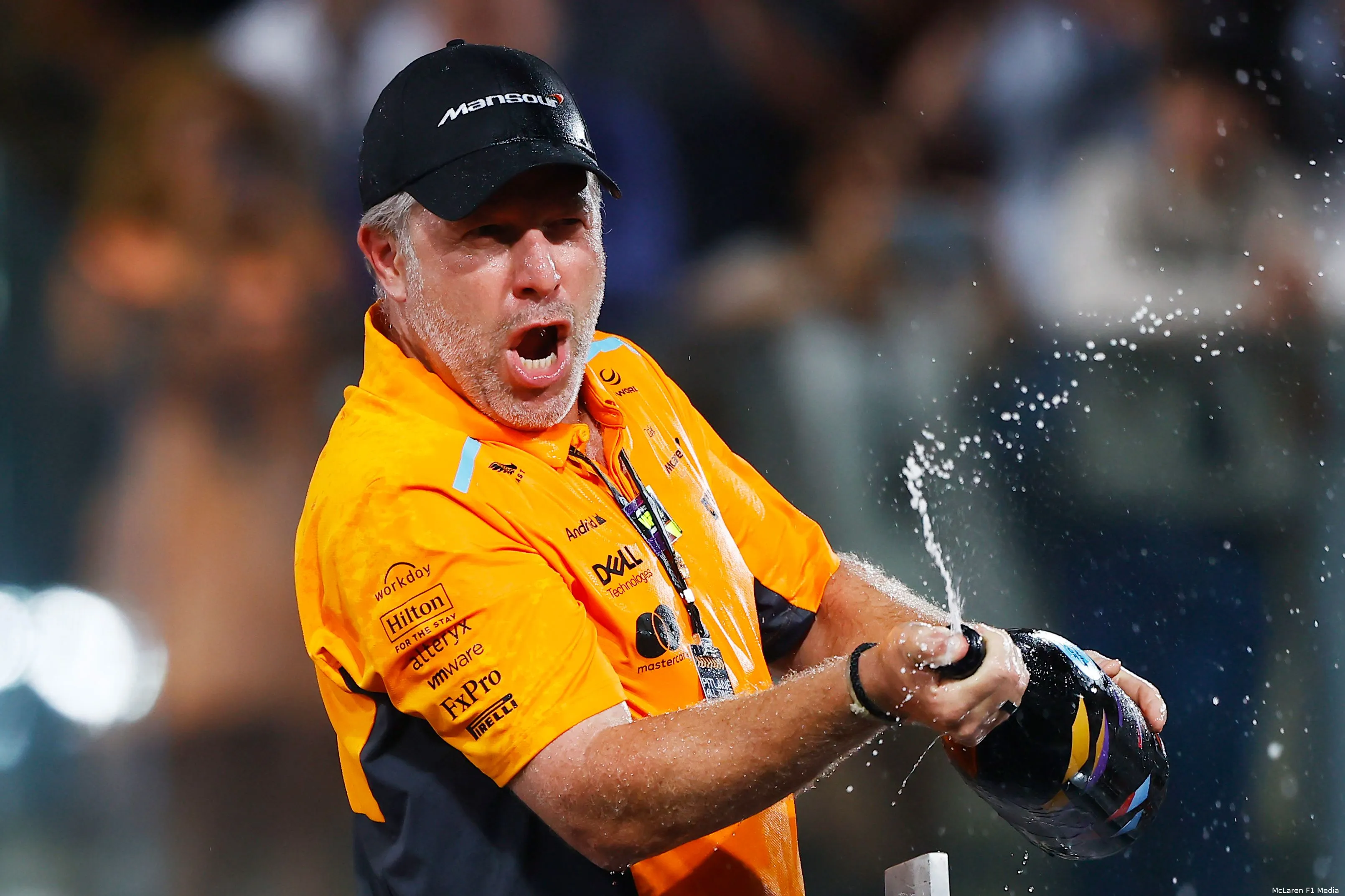 zak brown mclaren abu dhabi 1