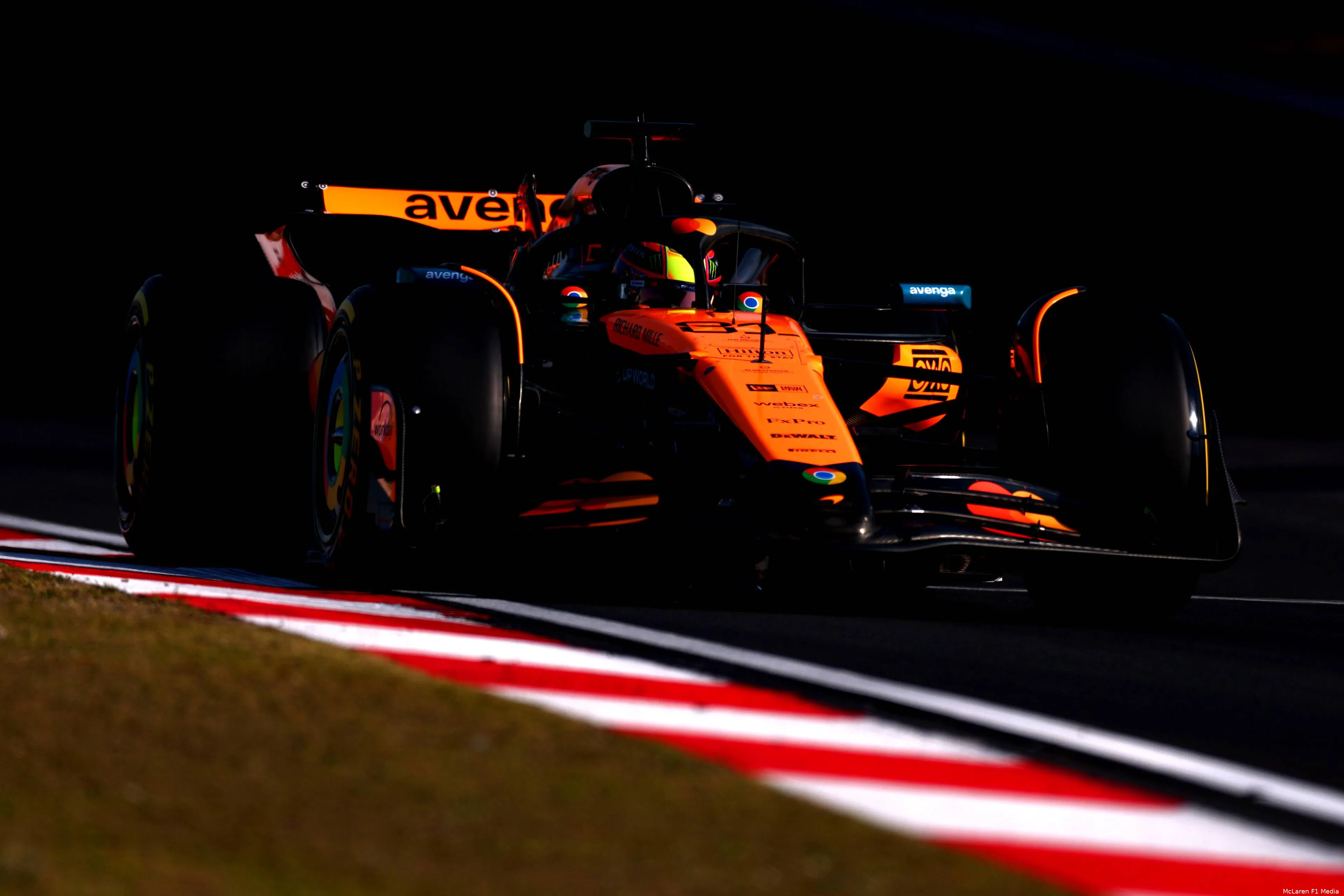 lando norris mclaren china sprintkwalificatie