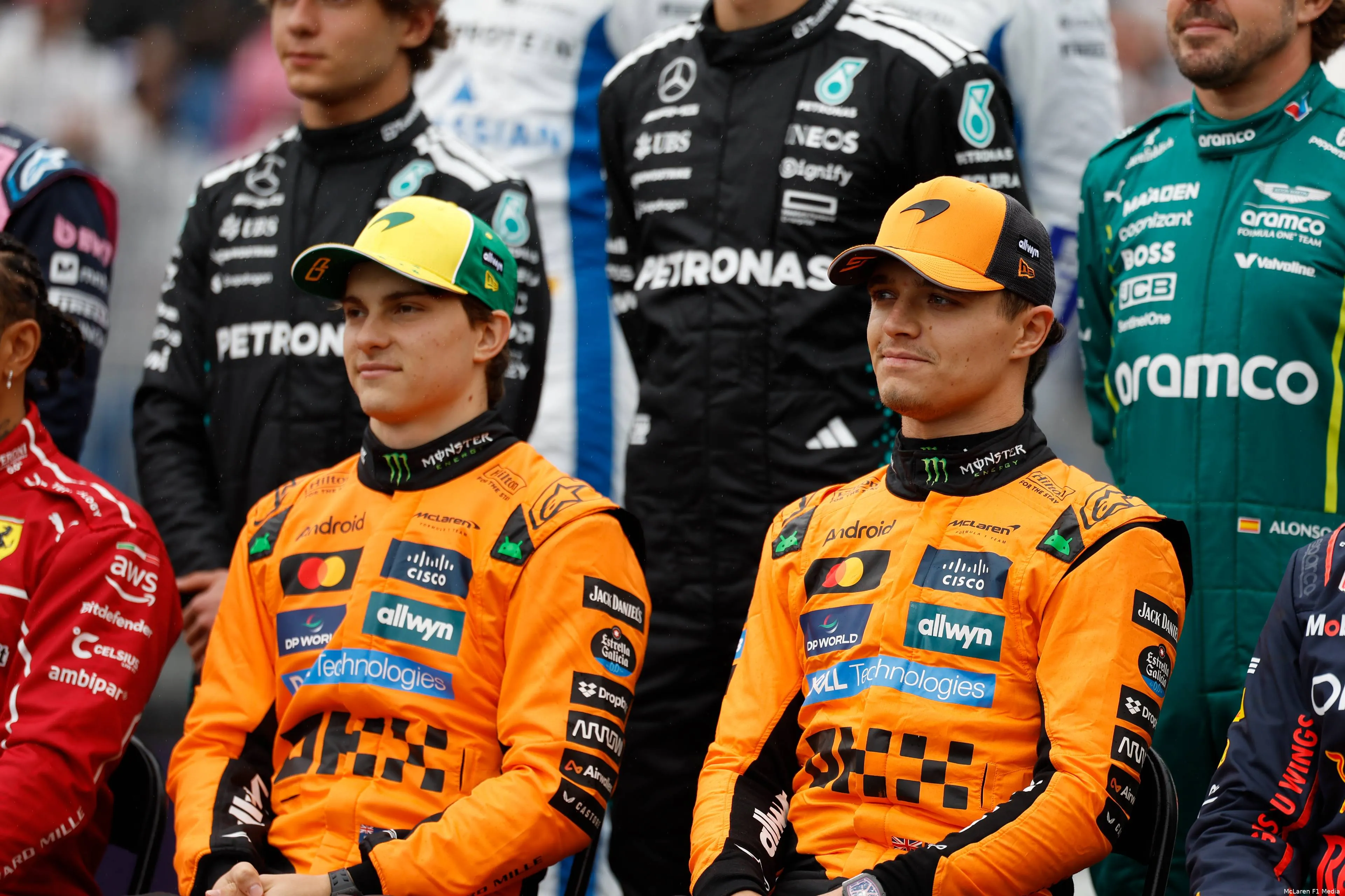 oscar piastri lando norris mclaren gp australie zondag 2025 4