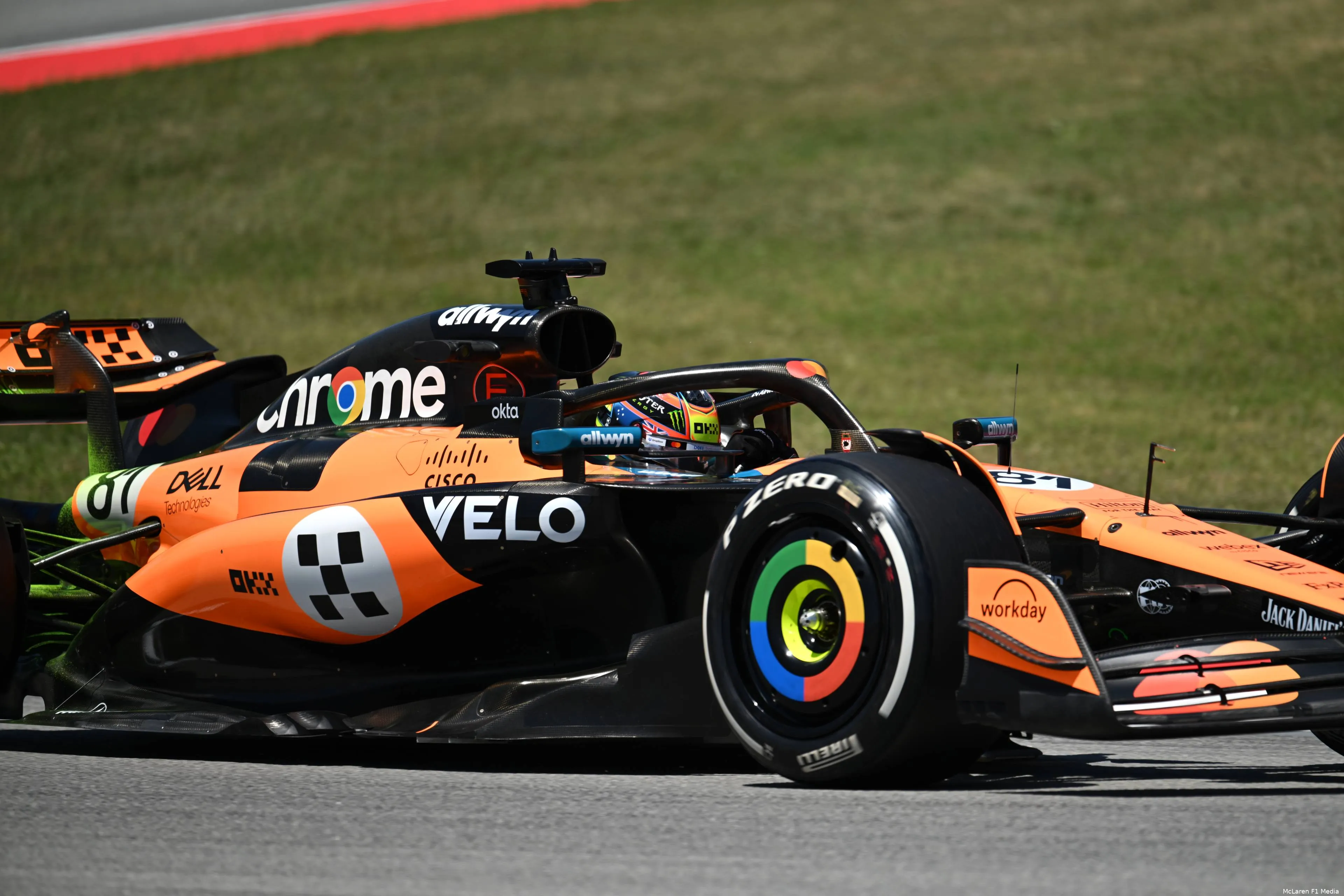 mclaren oscar piastri gp spanje 2025 vrijdag 3
