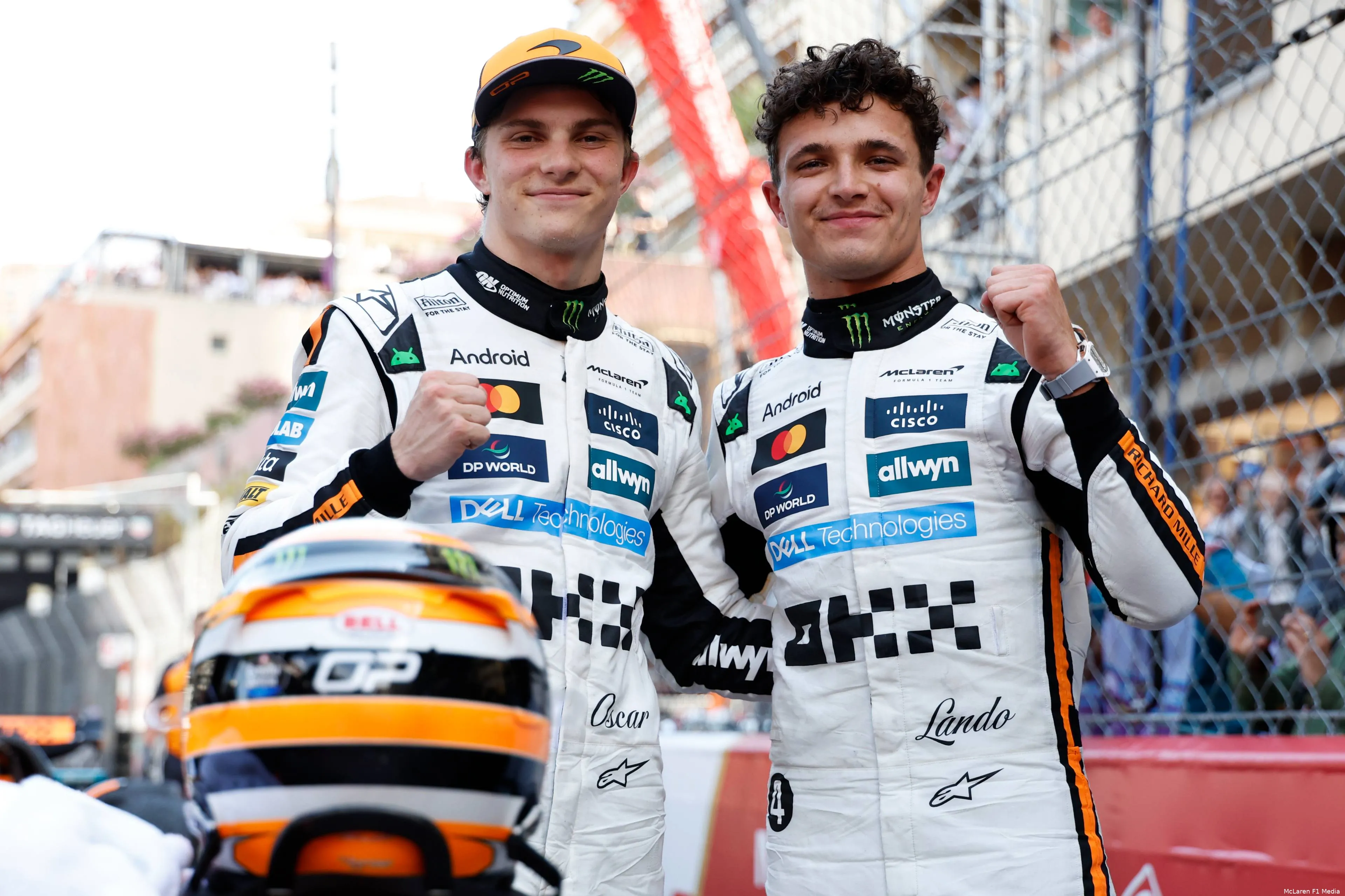 oscar piastri lando norris mclaren 2025 monaco gp 5