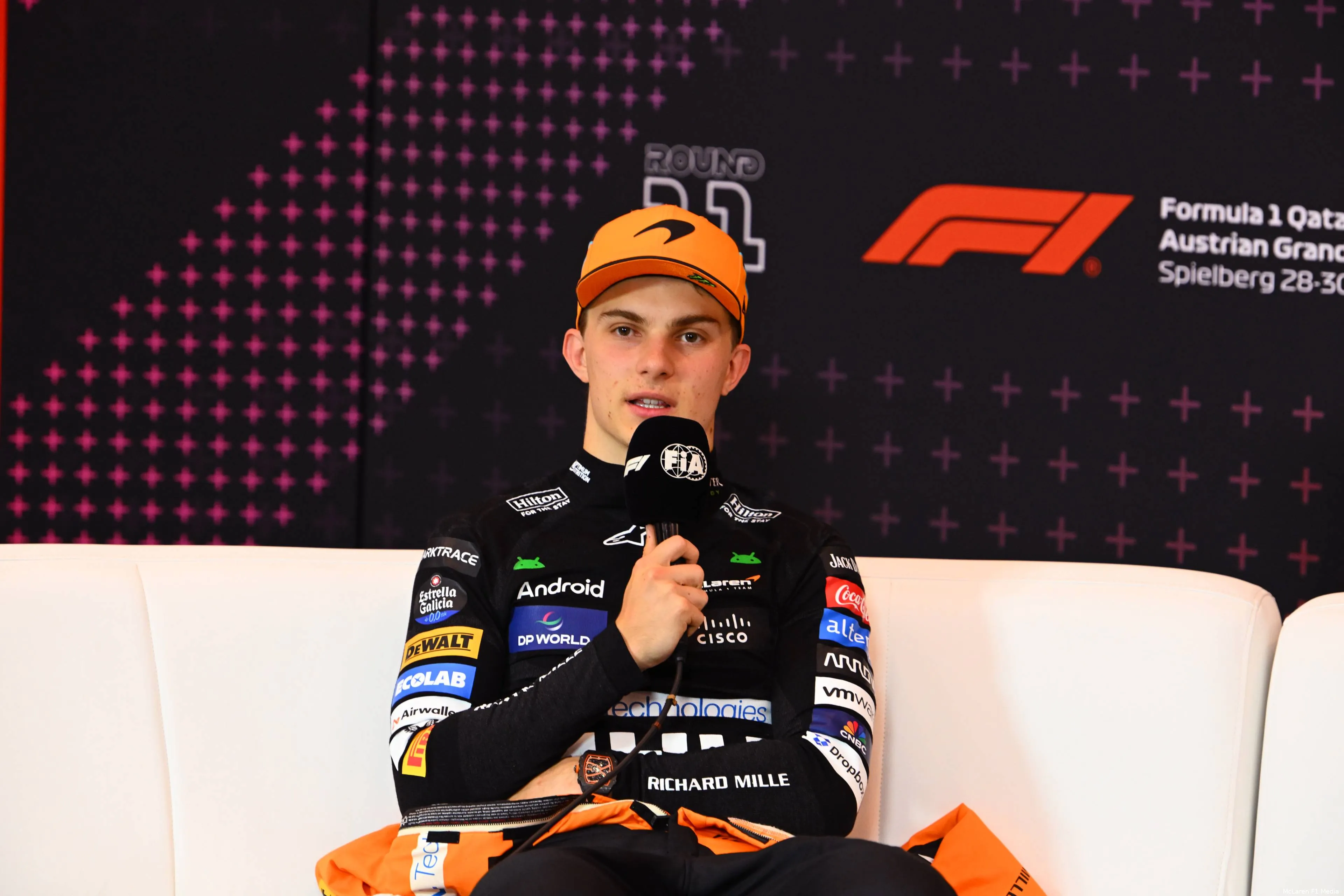 oscar piastri oostenrijk 2025 persconferentie 1