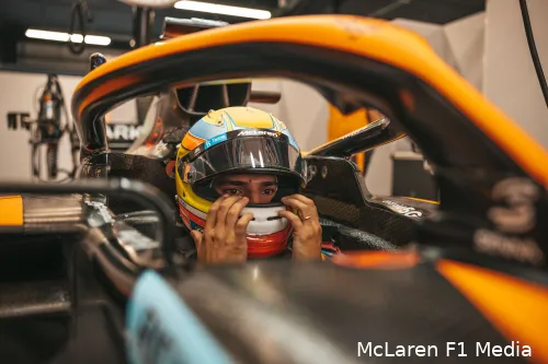 alex palou mclaren f1 barcelona indycar chip ganassi racing