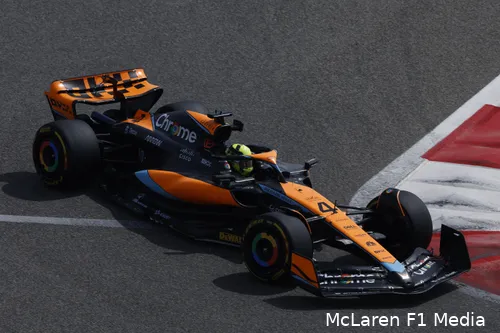 <i>De McLaren van 2023. (Foto: McLaren F1 Media)</i>