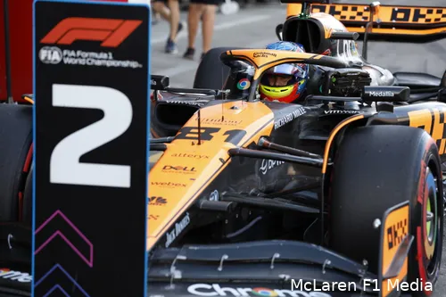 <i>Oscar Piastri heeft een nieuw contract op zak, en zal nu jagen op zijn eerste podiumplek.</i>