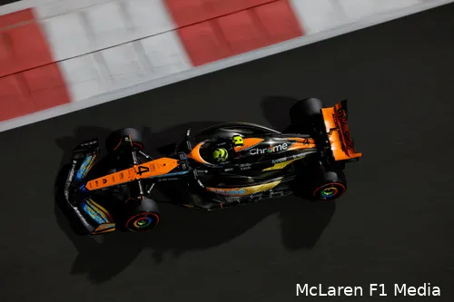 lando norris mclaren abudhabi