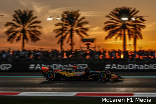 mclaren abu dhabi zondag 2023