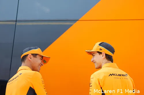 mclaren lando norris oscar piastri
