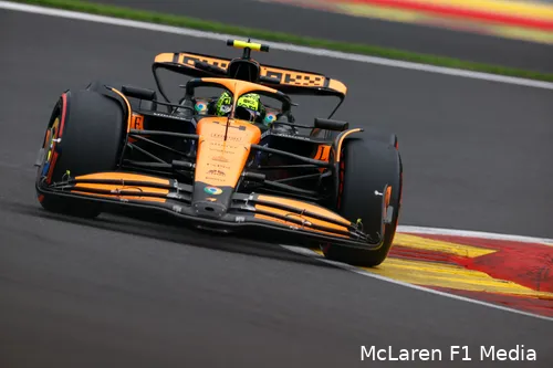 mclaren lando norris vt2 mclaren belgie