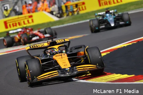 oscar piastri belgie racedag 2024 mclaren