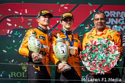 oscar piastri win hongarije 2024 mclaren