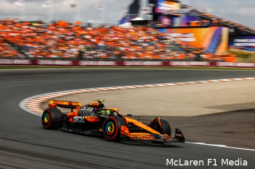 lando norris mclaren nederland zandvoort mcl38 12