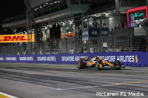 mclaren lando norris singapore gp zondag 2024 3