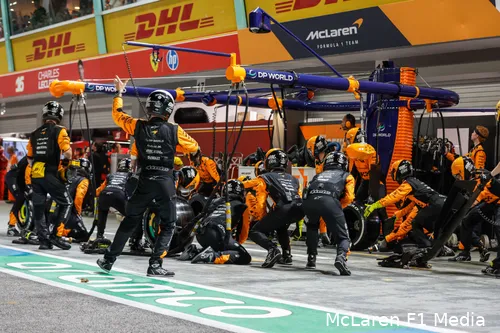 <i>McLaren zal voor 2025 de minste windtunneltijd toegewezen krijgen. (Foto: McLaren F1 Media)</i>