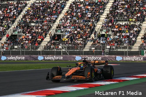 Piastri in actie in Mexico.&nbsp;