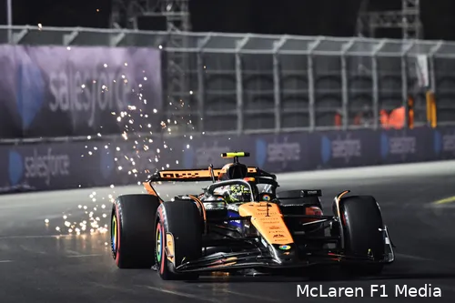 lando norris mclaren las vegas kwali 1
