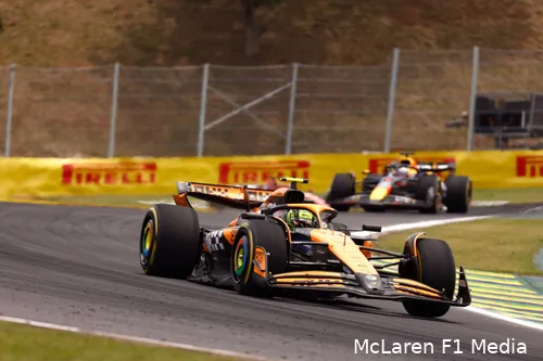 lando norris mclaren max verstappen red bull racing gp sao paulo zaterdag 2024