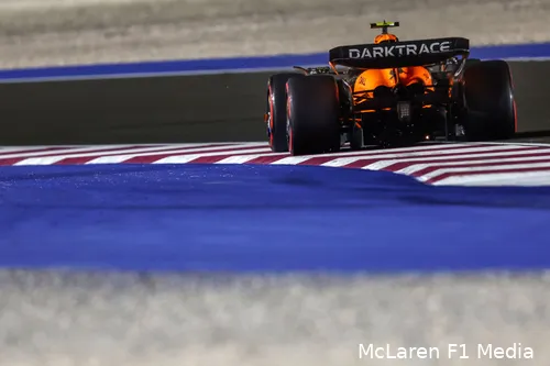lando norris qatar vrijdag sprintkwalificatie 2024 mclaren