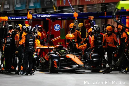 lando norris qatar vrijdag sprintkwalificatie 2024 mclaren