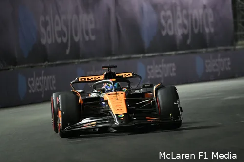 oscar piastri mclaren las vegas kwali 12