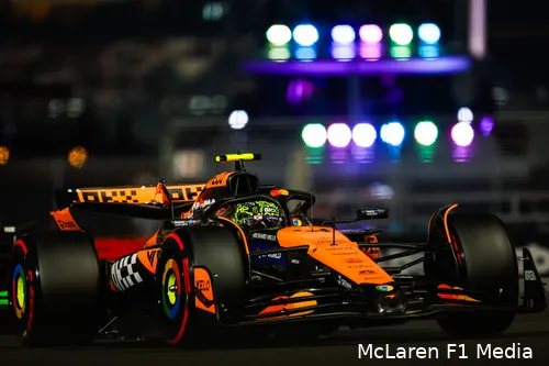 De zege van Norris stelde de constructeurstitel van McLaren veilig.