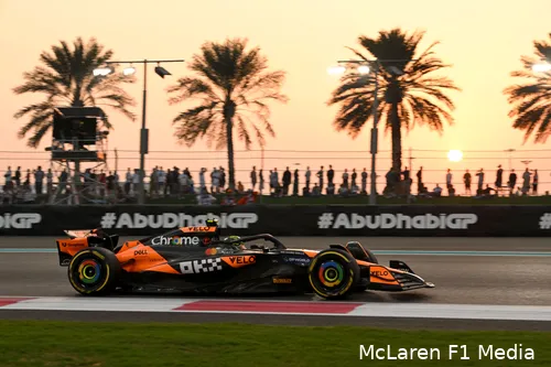 lando norris mclaren gp abu dhabi friday 2024 9