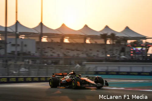 <i>McLaren leek in de trainingen een stuk sneller dan de concurrentie.</i>